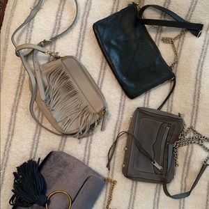 Assorted Purses - Rebecca Minkoff and Fossil